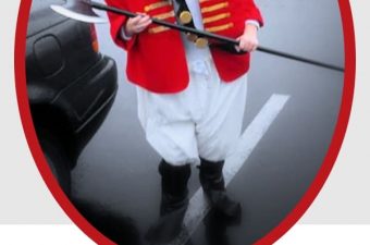 Sleepy Hollow style headless horseman costume for kids