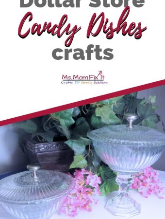DIY candy dish