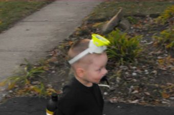Super Easy Scuba Diver Costume